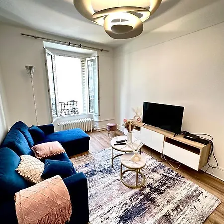 Elegant Paris Pantin Apartment - Line 7 Exterior foto